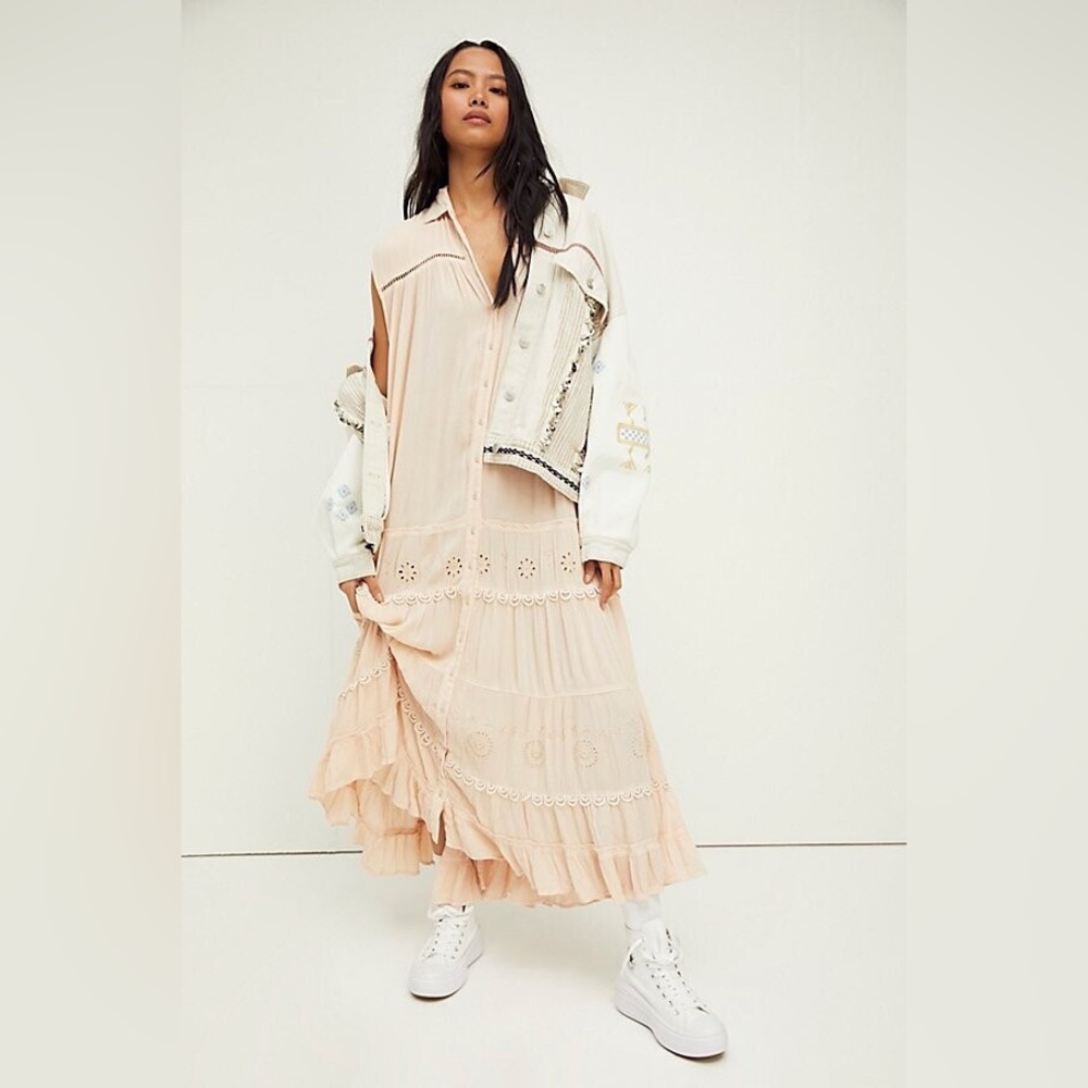 Free People Pretty Cozy Maxi Dress